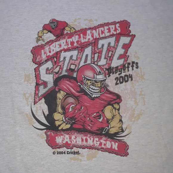 Vintage Liberty Lancers State 2004 Football Shirt - Picture 3 of 7